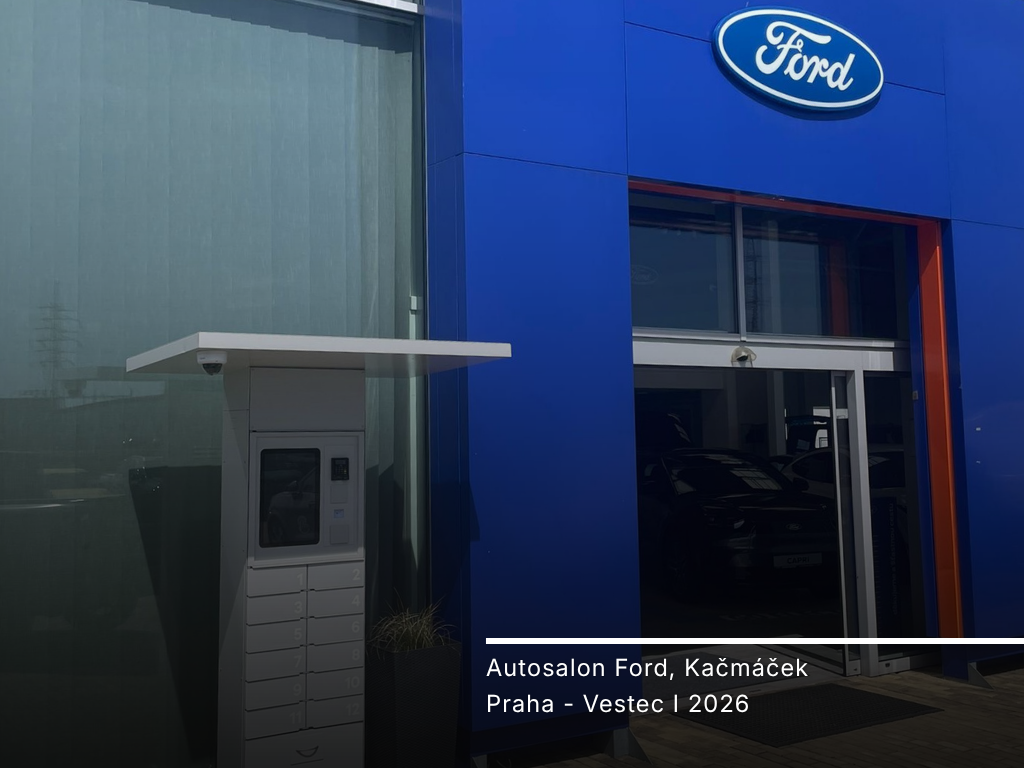 Autosalon Ford, Kačmáček — Praha – Vestec