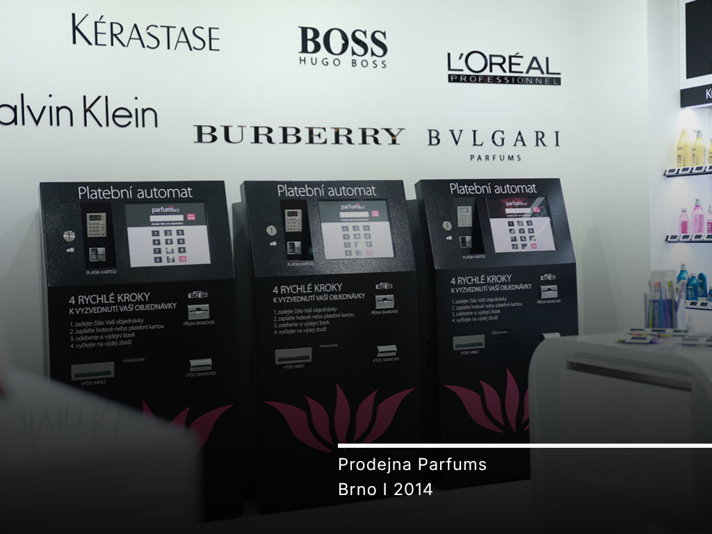 Prodejna Parfums — Brno