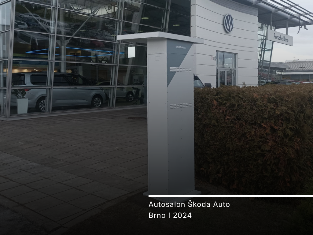 Autosalon Škoda Auto — Brno