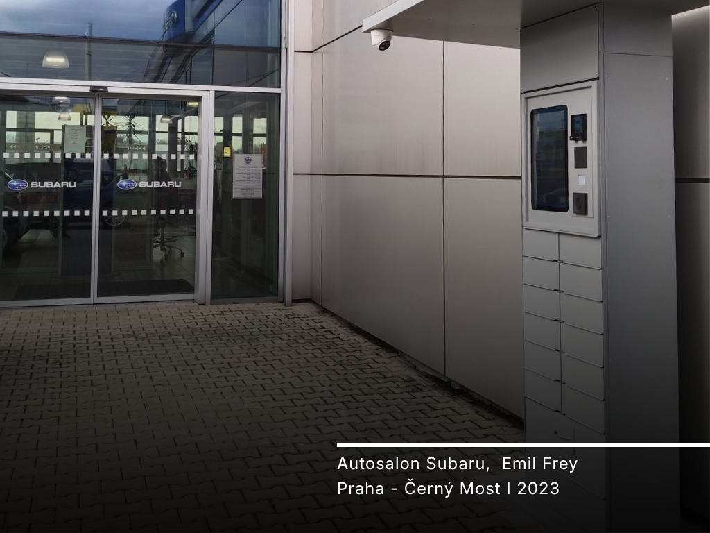 Autosalon Subaru, Emil Frey — Praha – Černý Most