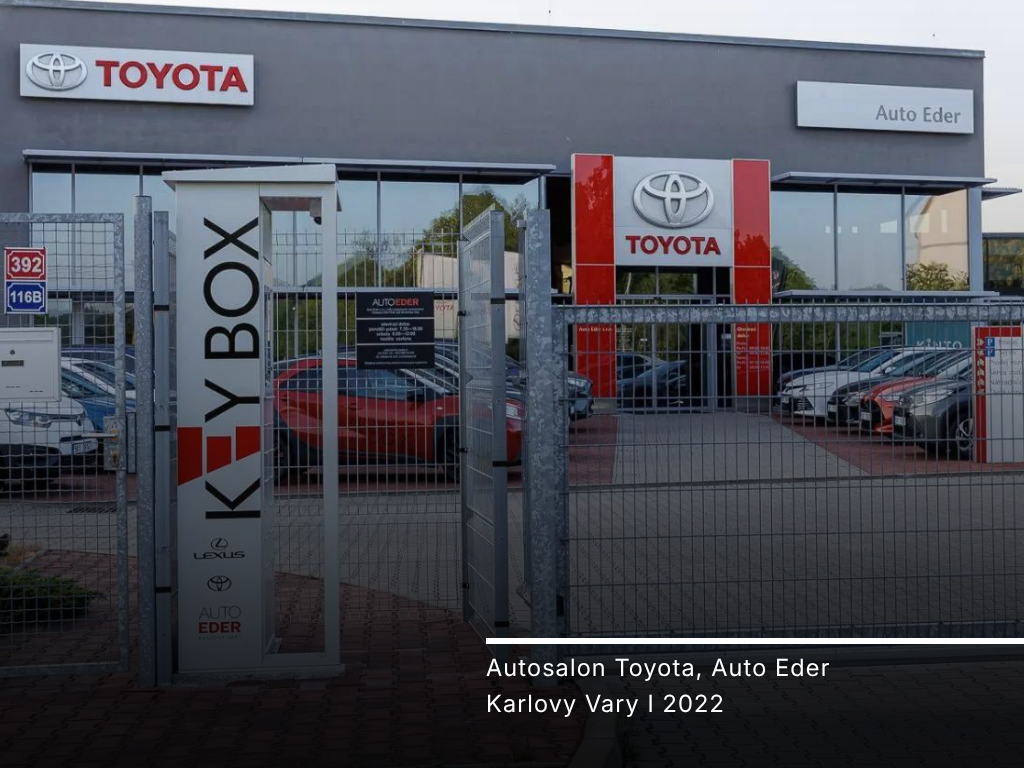 Autosalon Toyota, Auto Eder — Karlovy Vary