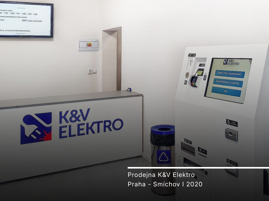 Prodejna K+V Elektro — Praha – Smíchov