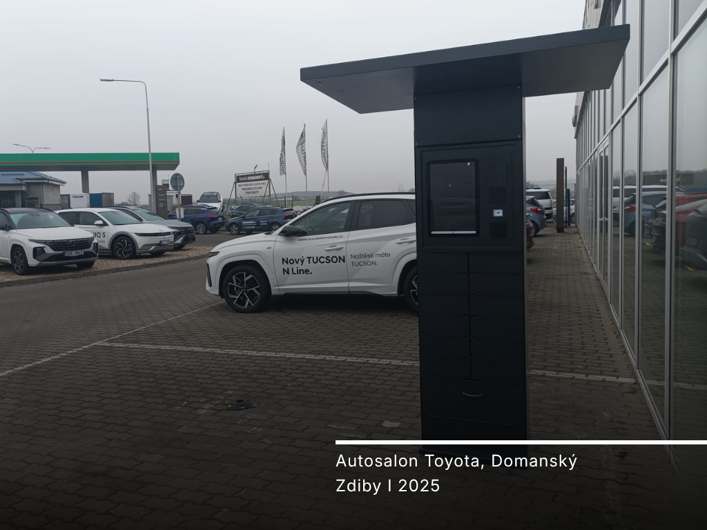 Autosalon Toyota, Domanský — Zdiby