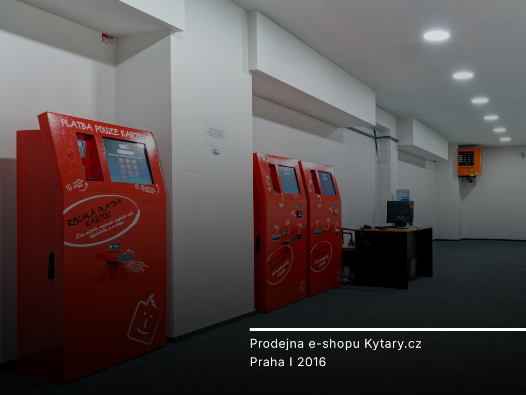 Prodejna e-shopu Kytary.cz — Praha